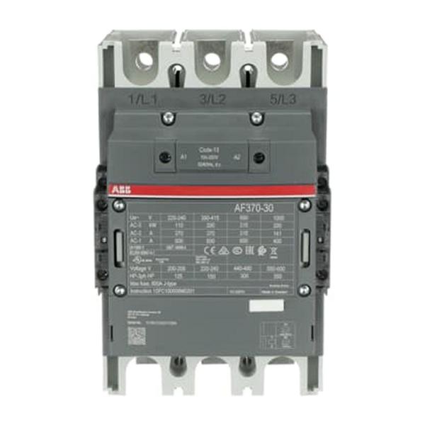 Контактор ABB AF370-30-22-13 – 100–250 V AC/DC, 3P