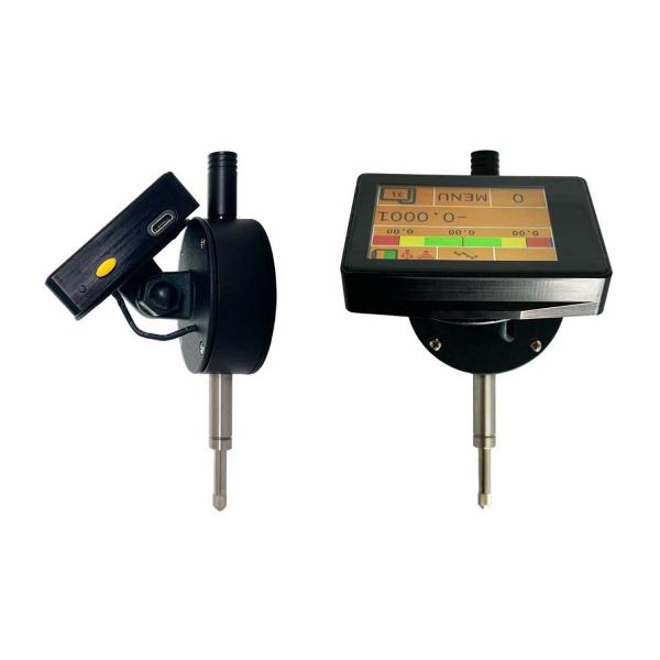 Дигитален индикаторен часовник Microtech Rotating DataMet – 0–12,5 мм, 0,0001 мм, ±2 μm