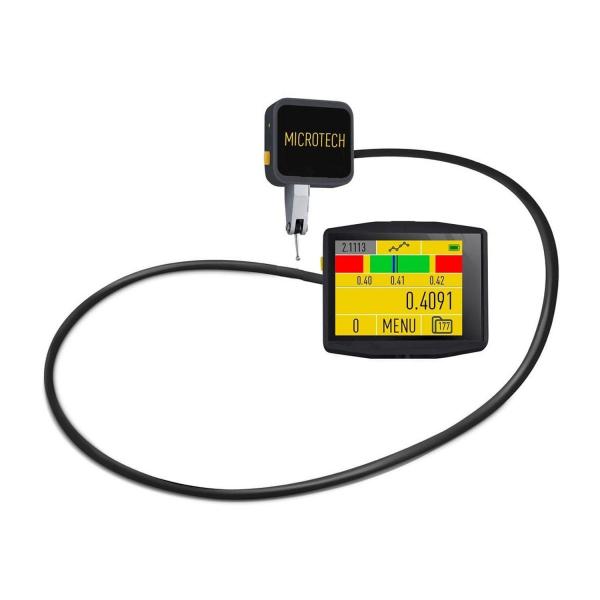 Дигитален тестов индикаторен часовник Microtech DataMet External Probe – −0,8…+0,8 мм, 0,0001 мм, 5 м