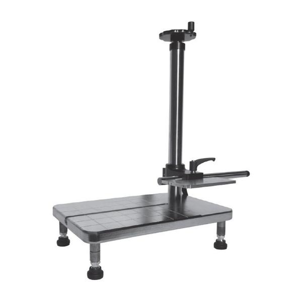 Стойка за индикаторен часовник Microtech 161003022 – 300 × 200 мм, 30 × 314 мм