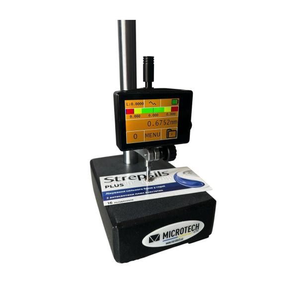 Дигитален дебеломер за брайлови точки Microtech DataMet – 0–10 мм, 0,0001 мм, ±3 μm