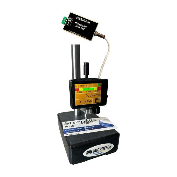 Дигитален дебеломер за брайлови точки Microtech DataMet ModBus – 0–10 мм, 0,0001 мм, ±3 μm