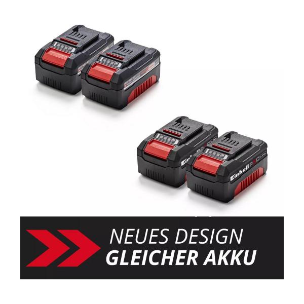 Комплект акумулаторна батерия Einhell PXC-Twinpack CB C1 – 2×18 V, 4,0 Ah