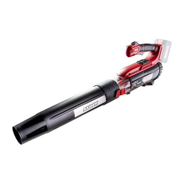 Акумулаторна въздуходувка Raider RDP-BL20 – 144 km/h, 570 m³/h, 20 V