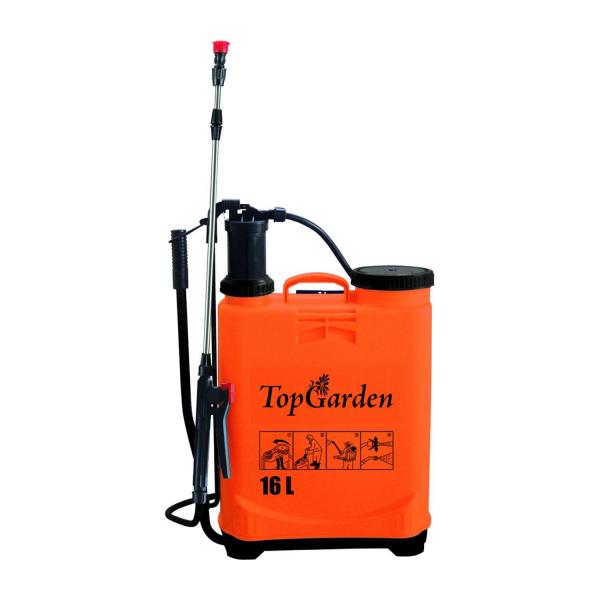 Ръчна пръскачка TopGarden 380314 – 16 л, метално удължение