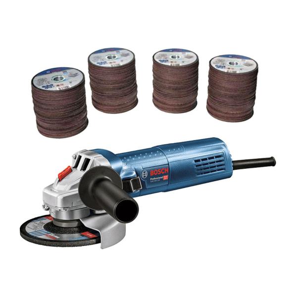 Електрически ъглошлайф Bosch GWS 9-125 – 900 W, 125 мм, 11500 min⁻¹