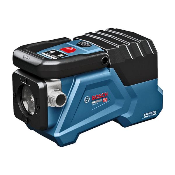 Акумулаторна помпа Bosch GTP18V-28 – 2,8 м³/ч, 20 м, 18 V