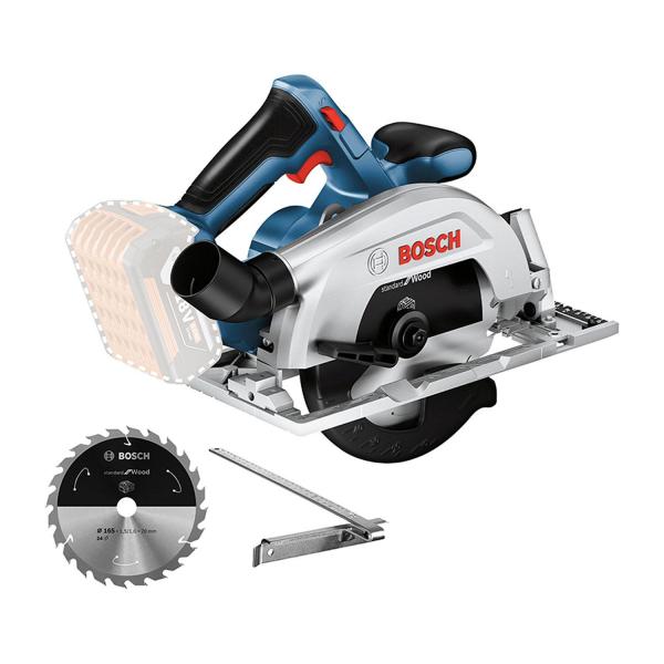 Акумулаторен циркуляр Bosch GKS 185-LI – 18 V, 165 мм