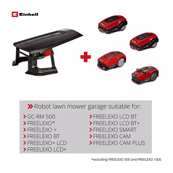 Гараж за роботизирана косачка Einhell 3414024 – 77×59×39,5 см