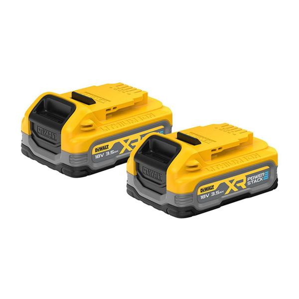 Акумулаторна батерия DeWALT DCBP318S2-XJ – 18 V, 3,5 Ah, 2 бр., POWERSTACK