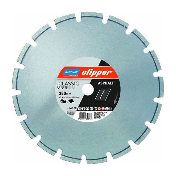 Диамантен диск за асфалт Norton CLASSIC ASPHALT – 400 мм, 25.4 мм
