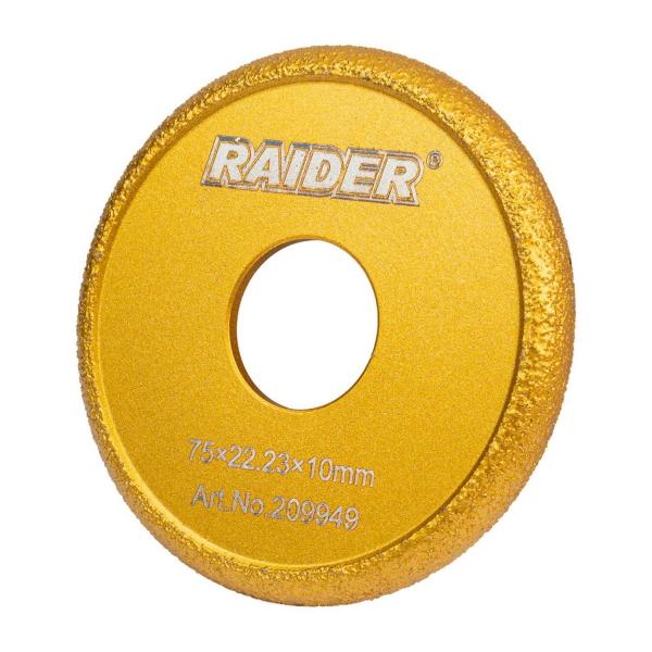 Диамантен диск Raider Power Tools 209949 – 75 мм, 10 мм, U-канал