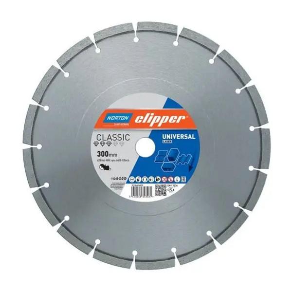Диамантен диск Norton Clipper Classic Universal Laser – 650 мм, 25.4 мм, 4.4 мм