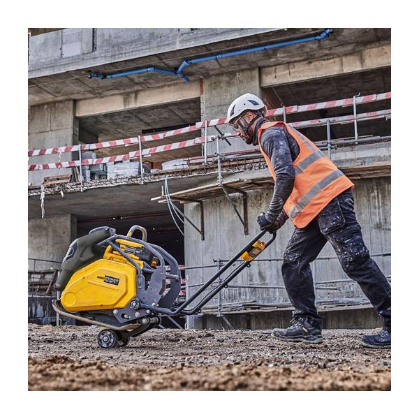 Трамбовка тип вибрационна плоча DeWALT DCPS7154N – 560×400 мм, 15 kN, 28 м/мин