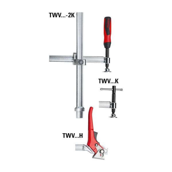 Винтова стяга Bessey TWV28-30-17-2K – 175 × 300 мм, 5500 N