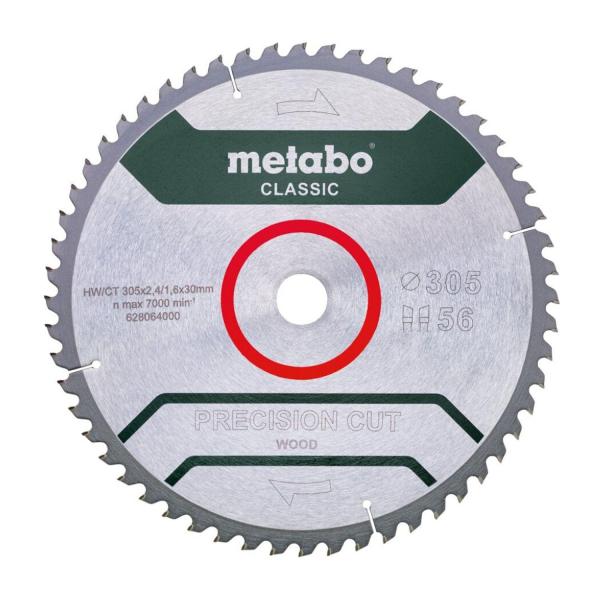 Циркулярен диск Metabo Precision Cut Classic – 305 мм, 30 мм