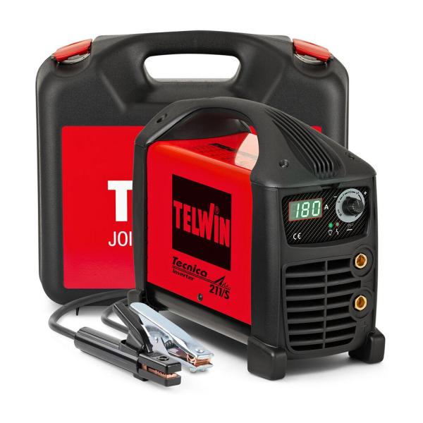 Инверторен заваръчен апарат TELWIN Tecnica 211/S – 180 A, 230 V, MMA/TIG