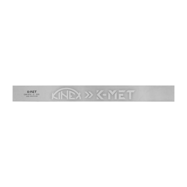 Прецизна неръждаема права линия K-MET 1039-27-250 – 2500 мм, DIN 874/2