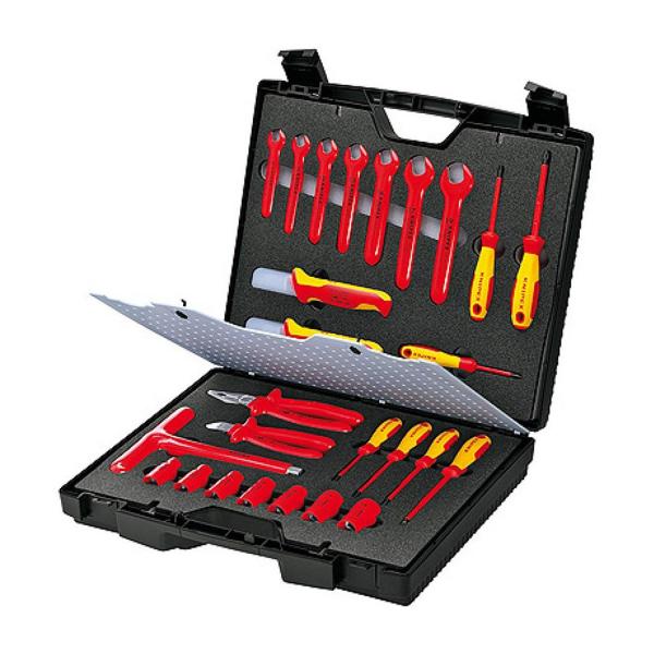 Комплект инструменти KNIPEX 98 99 12 – 26 части, 1000 V