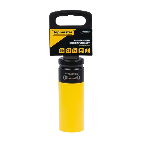 Удължена ударна вложка за джанти TopMaster 330620 – 1/2, 19 мм