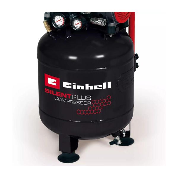 Безмаслен компресор Einhell TE-AC 24 Silent – 750 W, 135 л/мин, 24 л