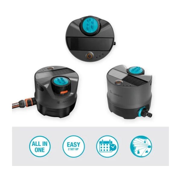Соларна система за напояване GARDENA AquaPrecise 16000-29 – 320 м², 600 л/ч