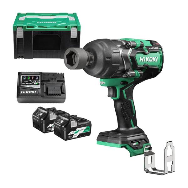 Акумулаторен гайковерт HiKOKI WR36DGWRZ – 36 V, 1400 Nm, 1/2