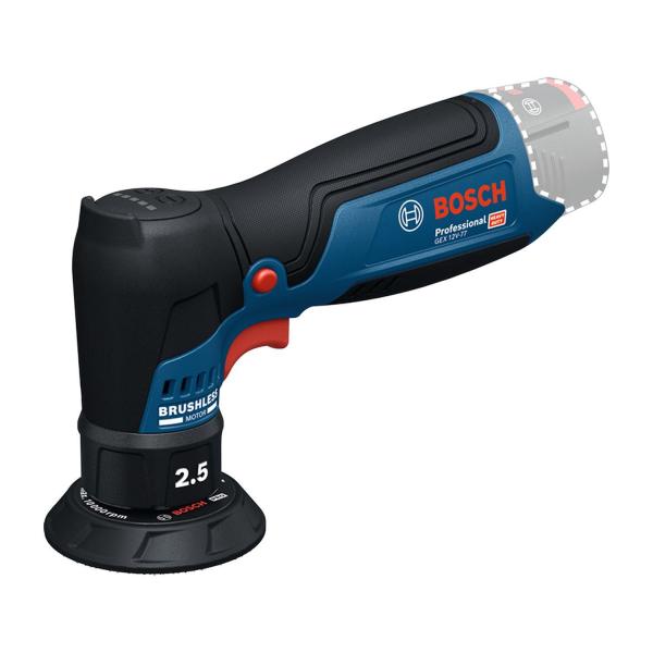 Акумулаторен ексцентършлайф Bosch PRO GEX 12V-77 – 12 V, 77 мм