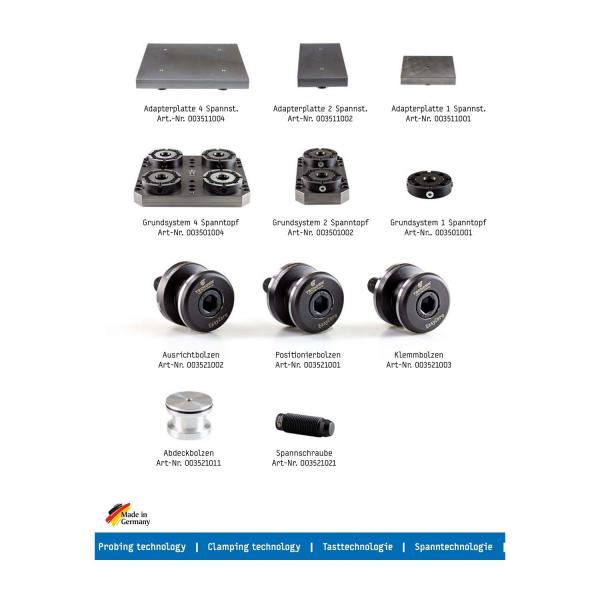 Нулева затягаща система Tschorn EasyZero 003503001 – 147 мм, H=125 мм
