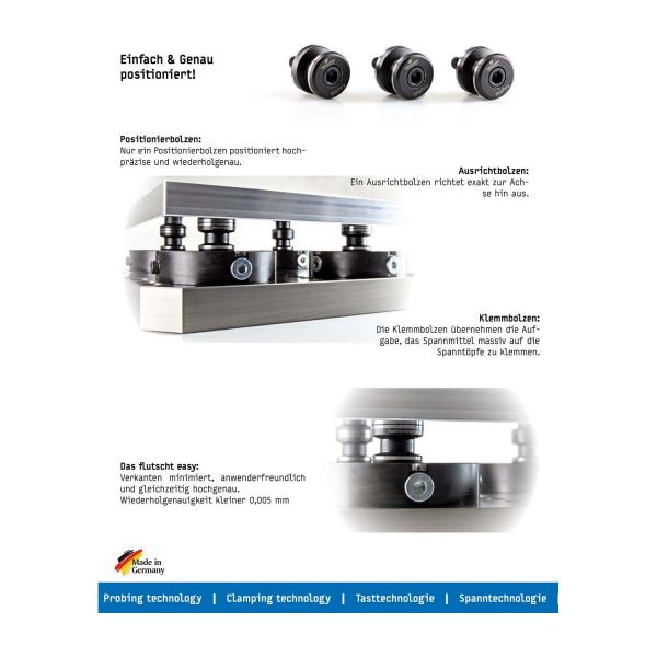 Нулева затягаща система Tschorn EasyZero 003503001 – 147 мм, H=125 мм
