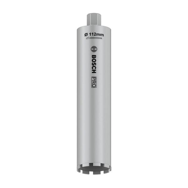 Диамантена боркорона Bosch PRO Core Cutter Wet - 112 мм, 450 мм