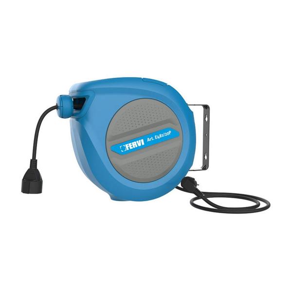 Удължител на кабели Fervi E481/20P - 20+2 м, 3x1.5 мм², H05VV-F