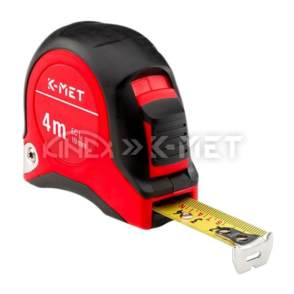 Ролетка K-MET 8002-07-004 – 4 м, клас I, неръждаема стомана