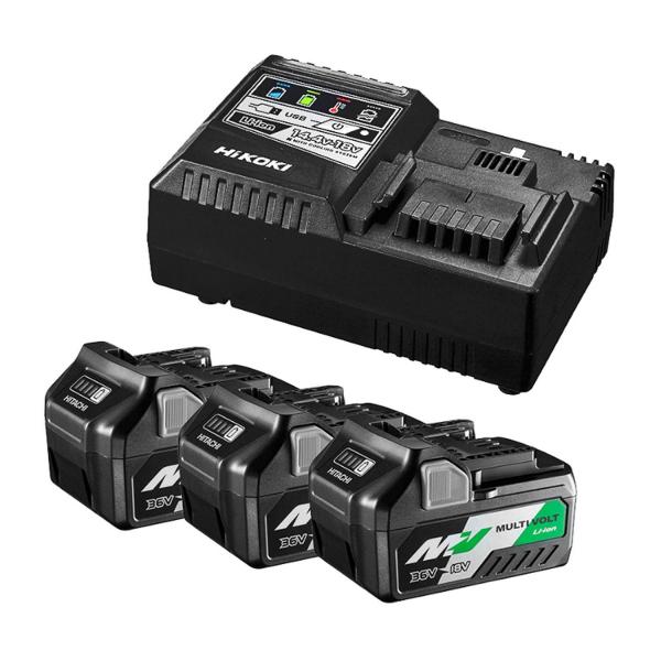 Акумулаторна батерия HiKOKI Multi Volt UC18YSL3-WA3 – 36/18 V, 2.5/5 Ah, 3 бр.