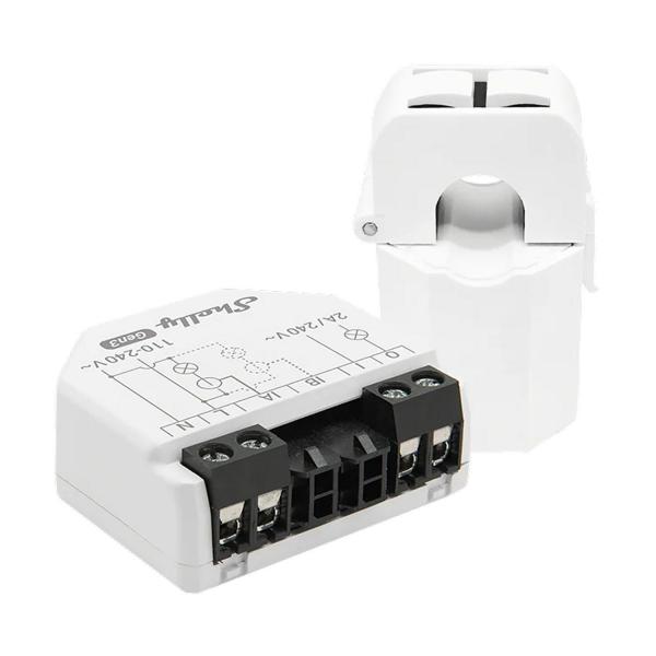 Микромодул Smart двуканален мерител Shelly EM Gen3 – 2 × 80 A, Wi-Fi