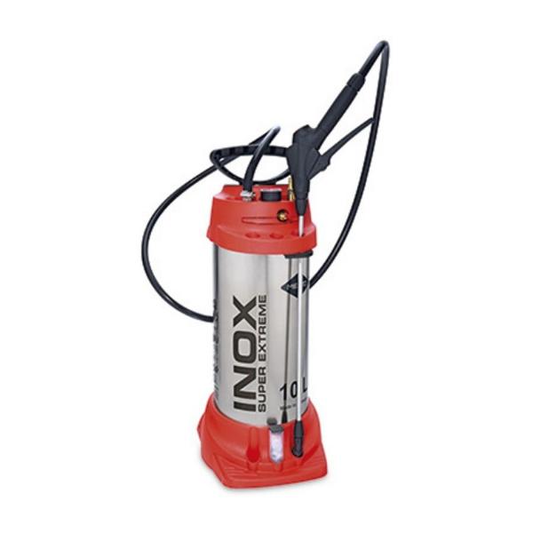 Раменна пръскачка за агресивни разтвори с FPM уплътнение Mesto Inox Super Extreme 3615S - 10 l, 6 bar