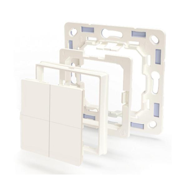 Бутон Smart с 16 функции Shelly BLU Wall Switch 4 Legrand – Bluetooth, батерия CR2032
