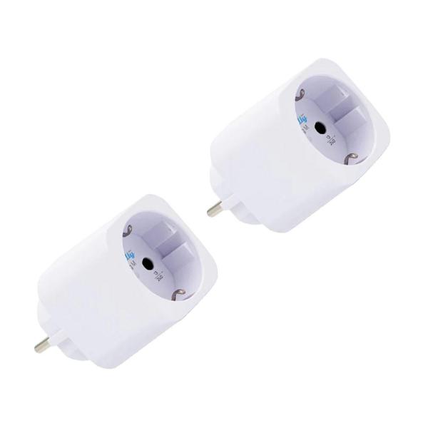 Комплект Smart адаптери за контакт Shelly Plug M Gen3 – Шуко 13 A, Wi-Fi, Bluetooth, Matter
