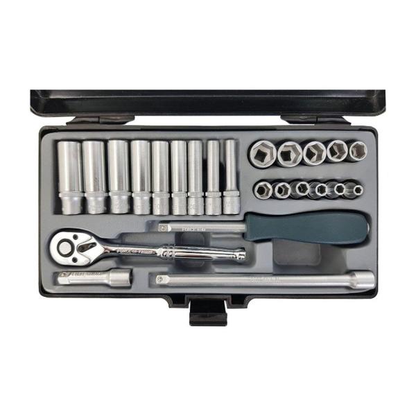 Комплект гедоре Force 2253 – 1/4″, 24 части