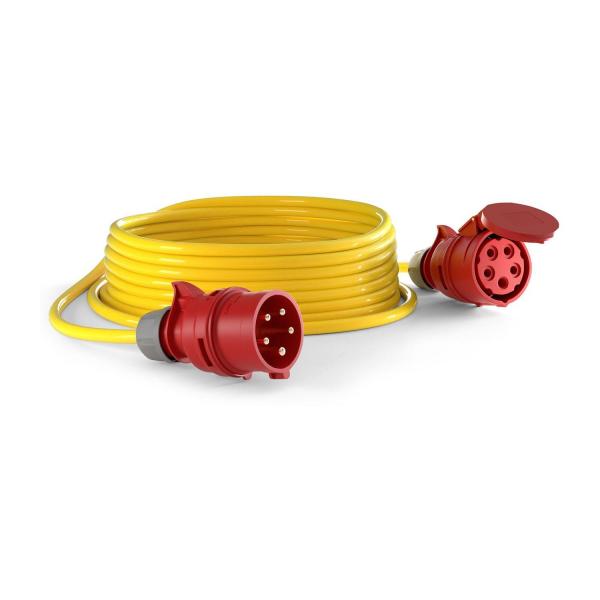 Удължител за ток Commel 221-102 – 10 м, CEE 16 A, AT N07V3V3-F, 5G2,5 мм², IP44