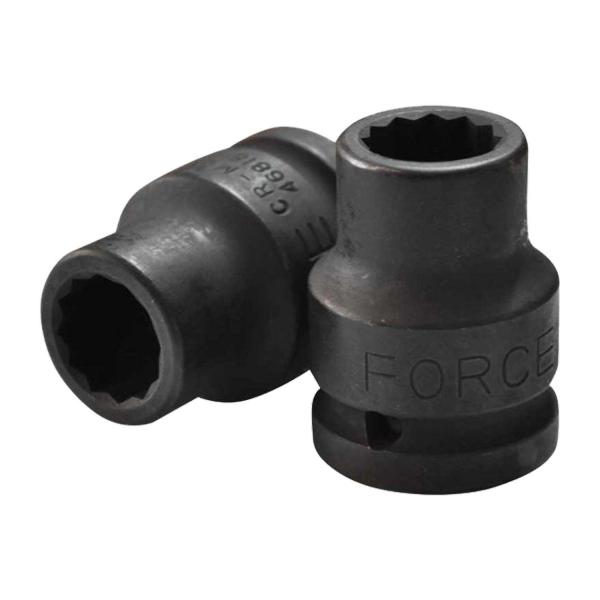 Ударна дванадесетостенна вложка Force 46820 – 3/4, 20 мм