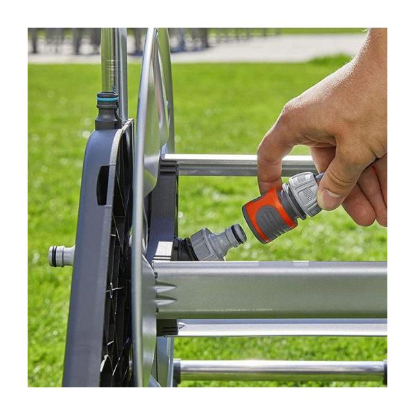 Количка за маркуч без маркуч Gardena AquaRoll M Metal – 35–60 м