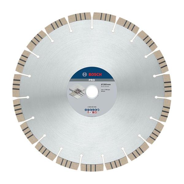 Диамантен диск Bosch PRO Concrete – 300 × 22,23 × 2,8 мм