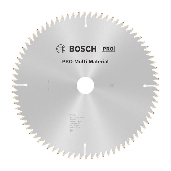 Циркулярен диск Bosch PRO Multi Material – 260 × 30 × 2,5 мм, 80 зъба