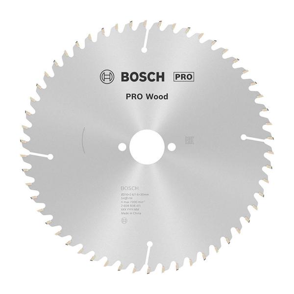Циркулярен диск Bosch PRO Wood – 216 × 30 × 2,6 мм, 34 зъба