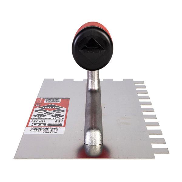 Назъбена маламашка Rubi RUBIFLEX INOX 74938 – 6 × 6 мм, 280 × 120 мм