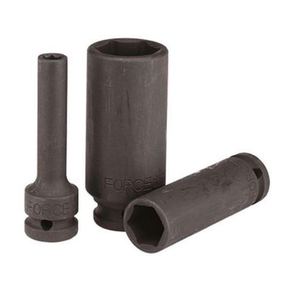 Удължена ударна шестостенна вложка Force 4458532 – захват 1/2″, 32 мм