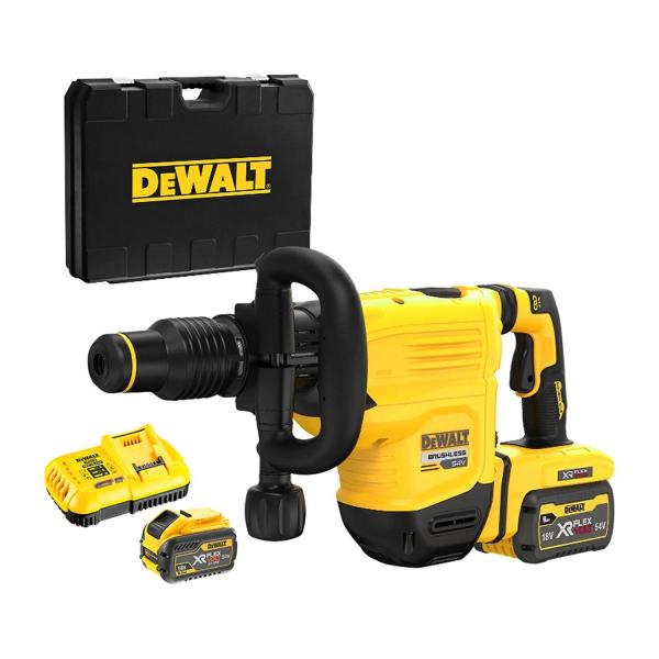 Акумулаторен къртач DeWALT DCH832X2 – 54 V, 10,5 J, SDS-max
