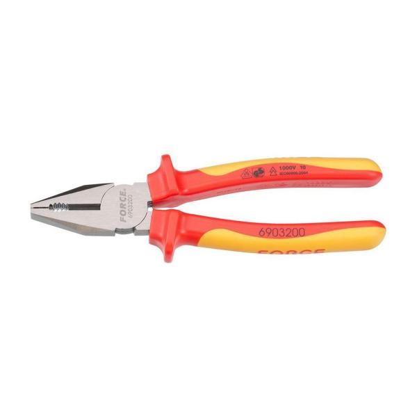 Изолирани комбинирани клещи Force 6903180 – 1000 V, 180 мм