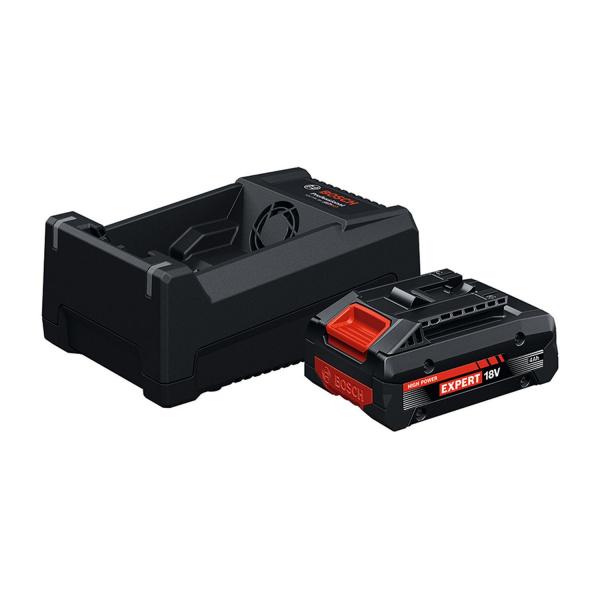 Стартов комплект Bosch EXPERT EXBA18V-40 + GAL 12V/18V-80 – 18 V, 4 Ah